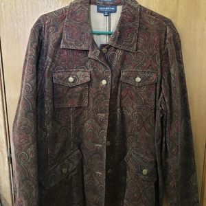 Cozy corduroy jacket. Size 3X